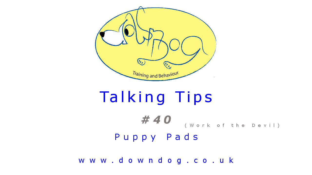 Tips 40 - Puppy Pads